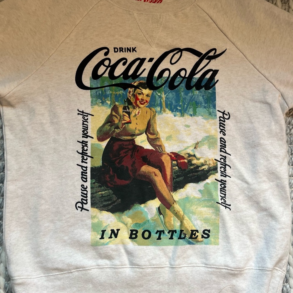 Medium sized Coca-Cola crewneck, Lucky Brand, Vintage